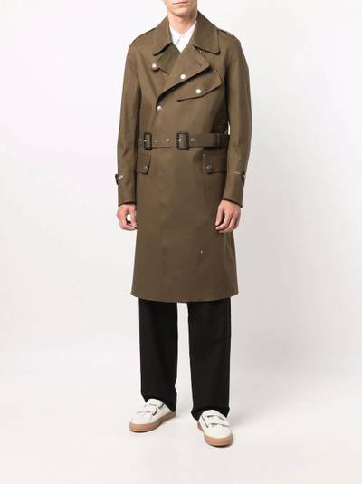 Mackintosh Evanton double-breasted trench coat outlook