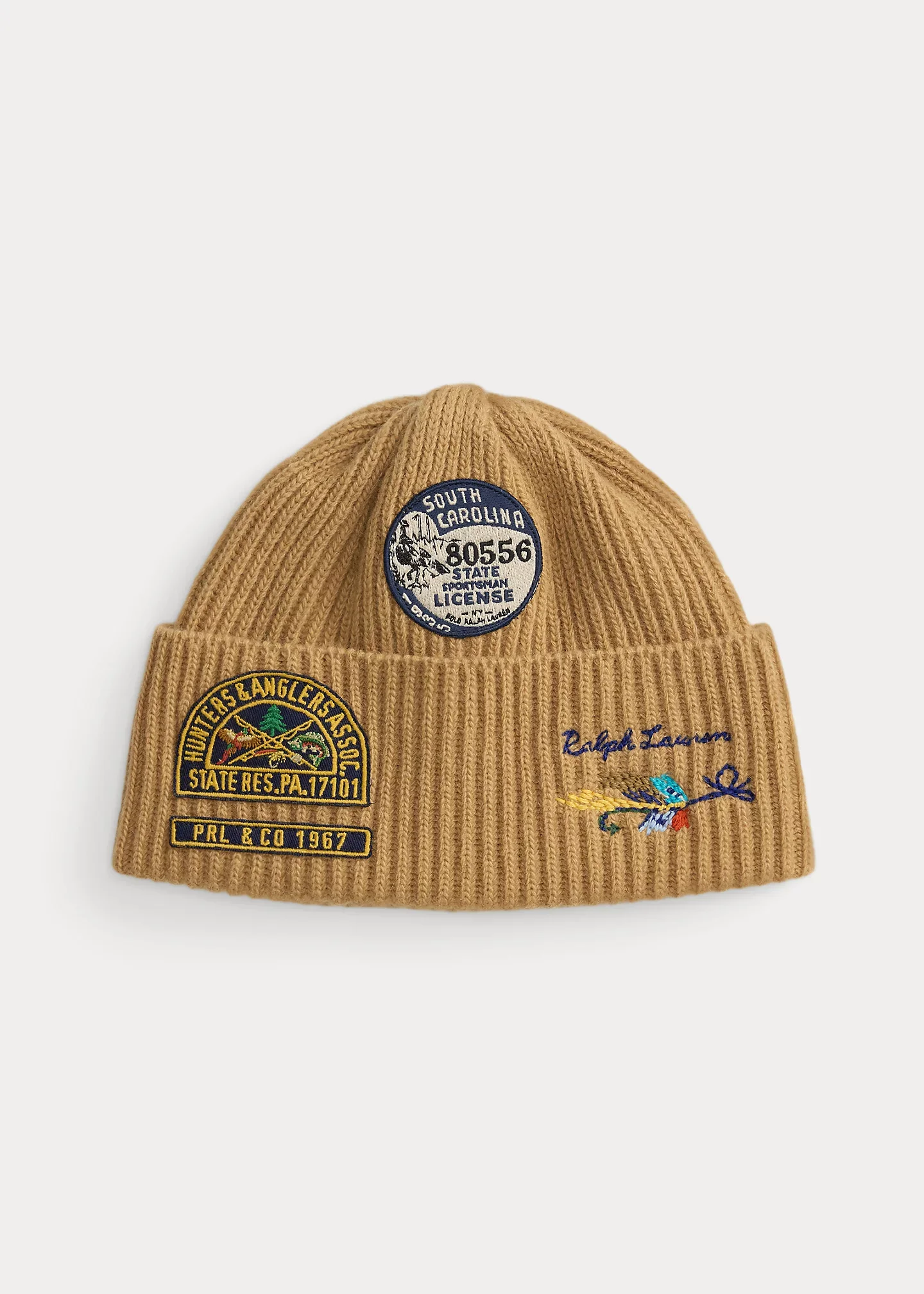 Logo-Patch Wool-Blend Watch Cap - 1