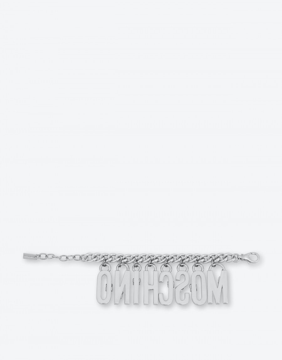 MOSCHINO BRACELET WITH BUCKLE & LETTERING - 3
