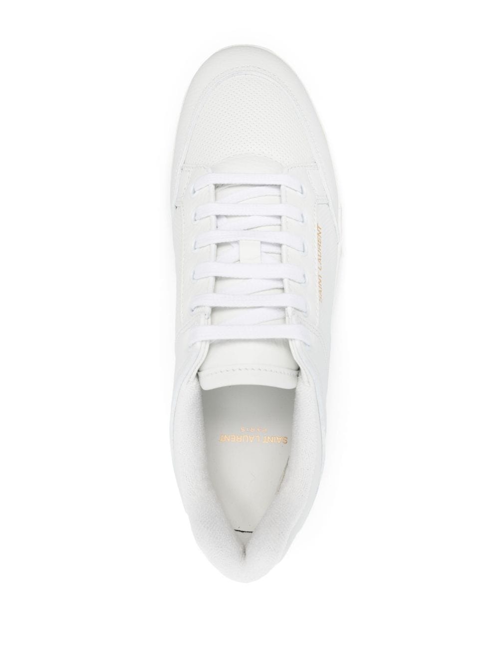 SL/61 leather perforated sneakers - 4