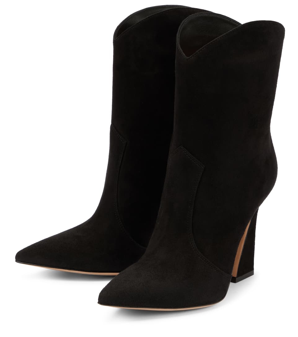 Vegas suede ankle boots - 5