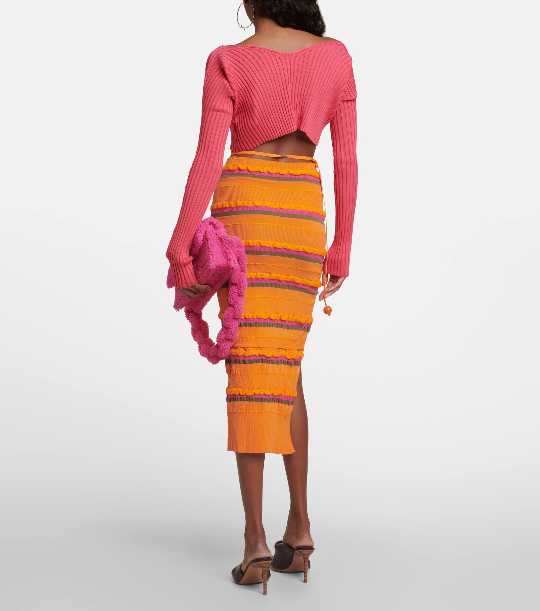 La Maille Pralu cropped cardigan - 3