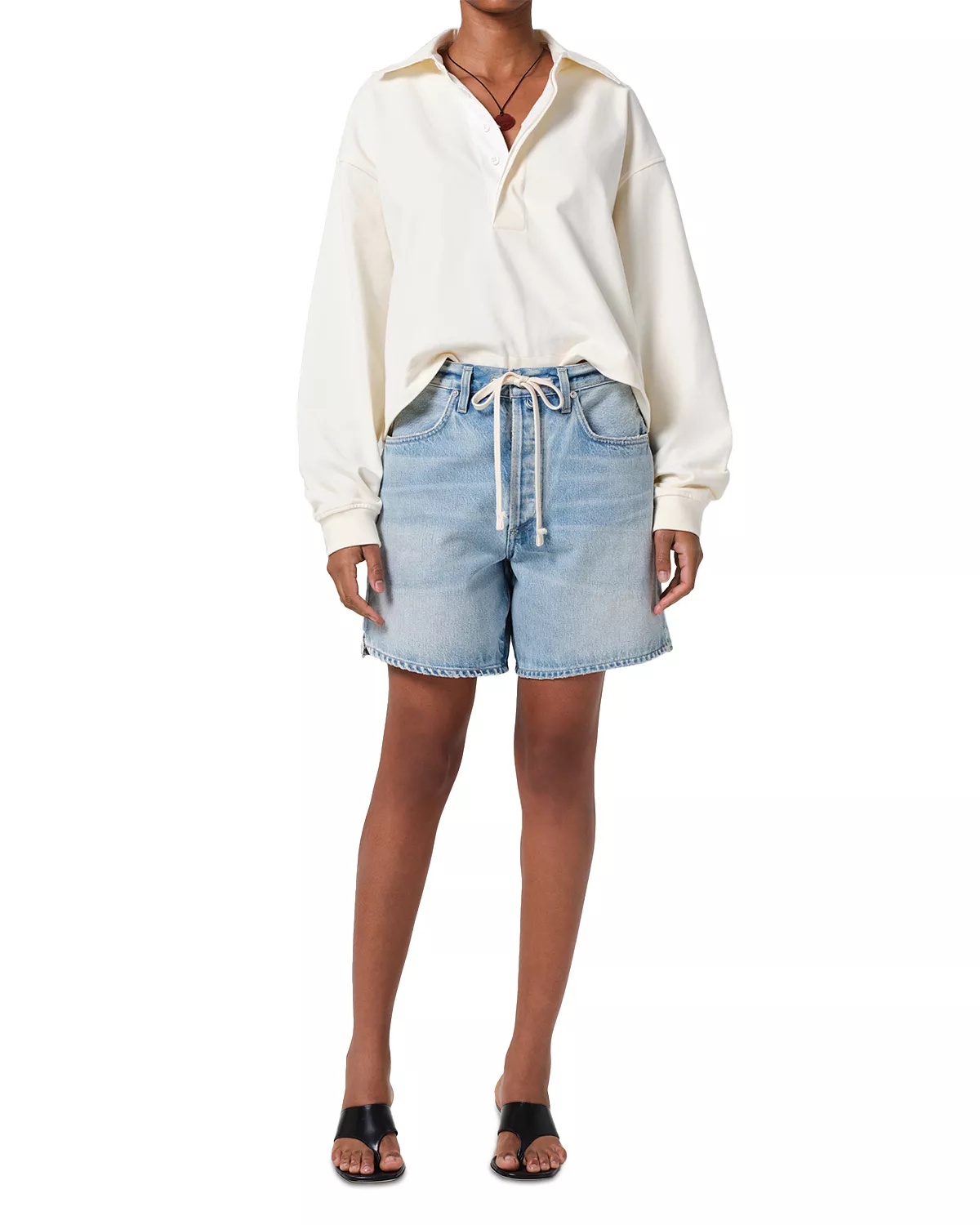 Brynn Denim Shorts in Jesamyn - 9