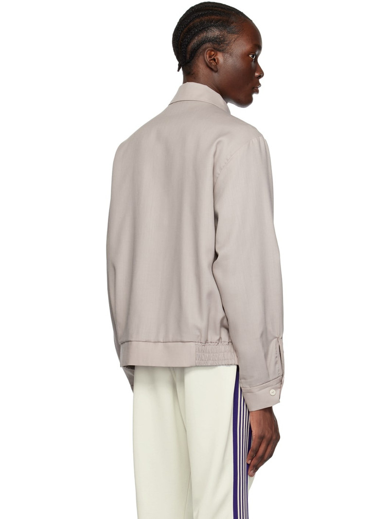 Beige Embroidered Jacket 3