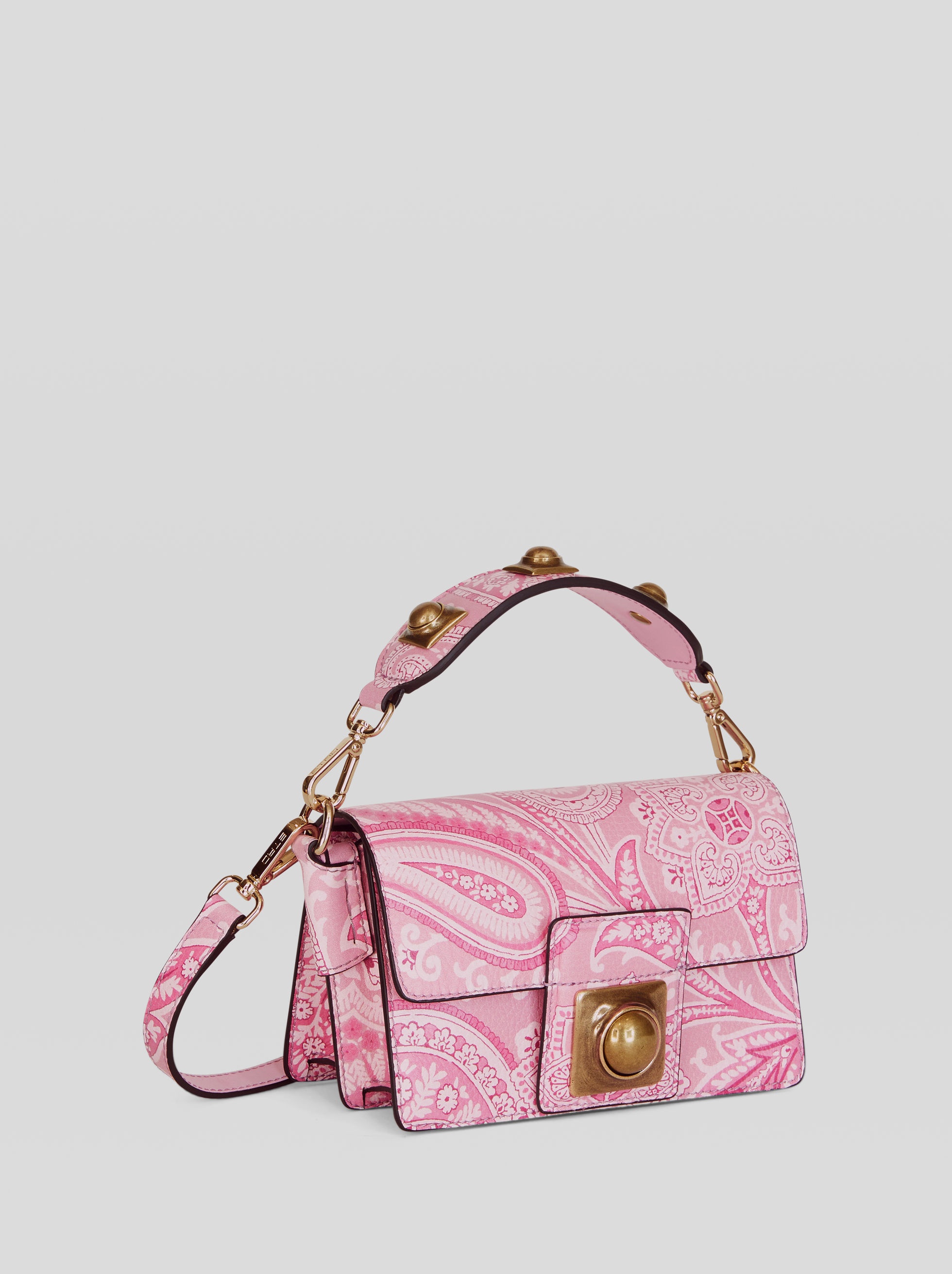 CROWN ME LIQUID PAISLEY HANDBAG - 5