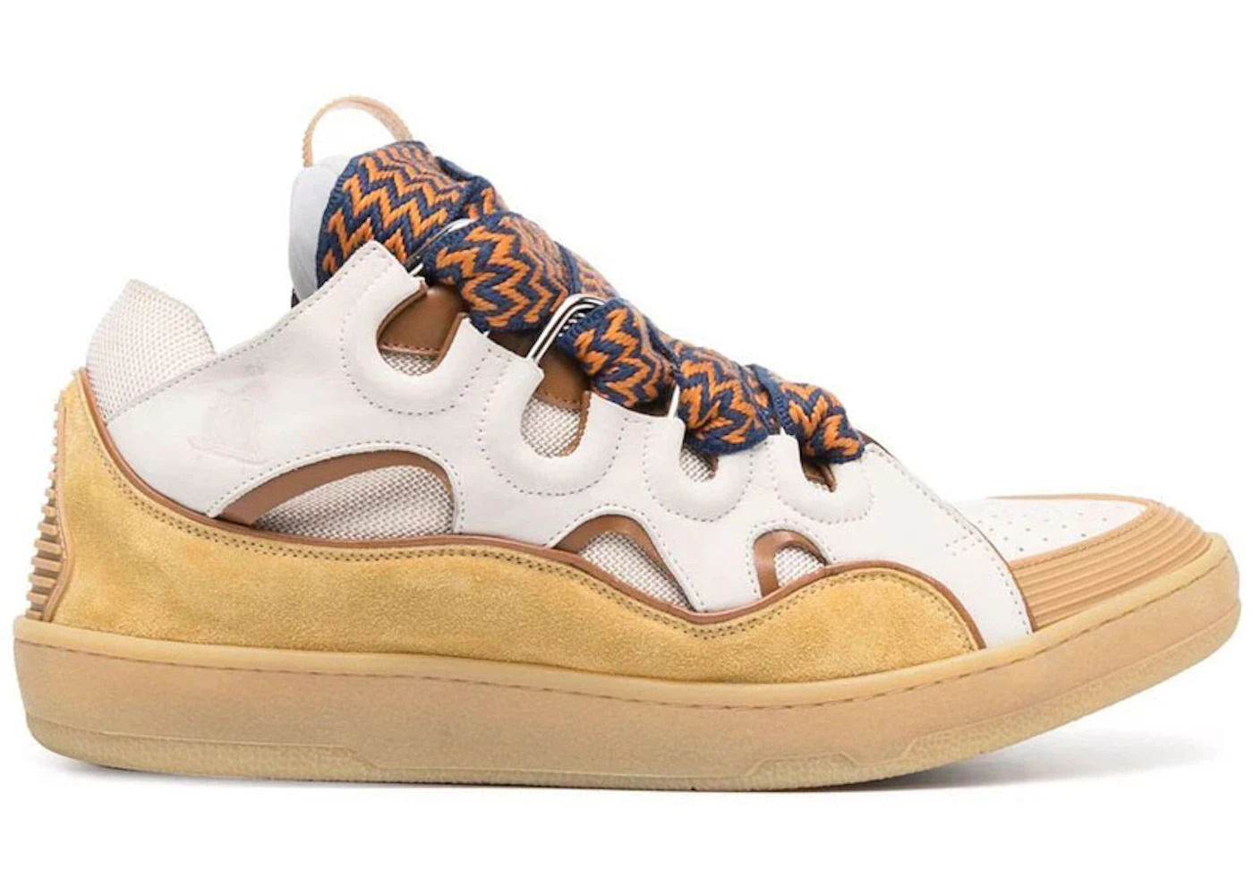 Lanvin Curb Sneaker Beige - 1