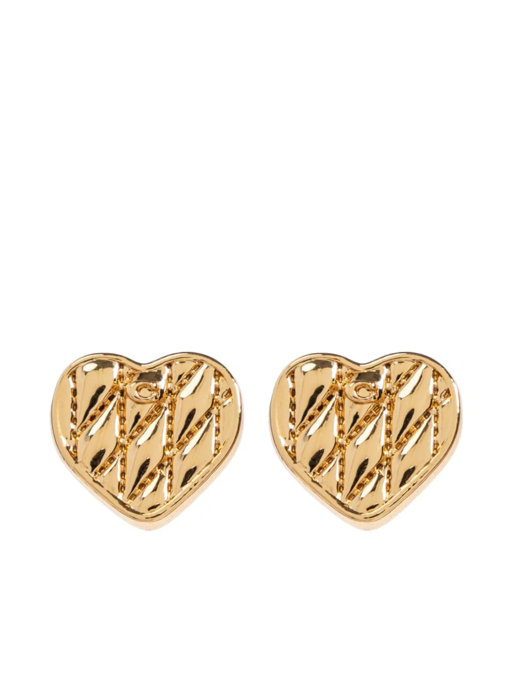 heart-shaped earrings - 1