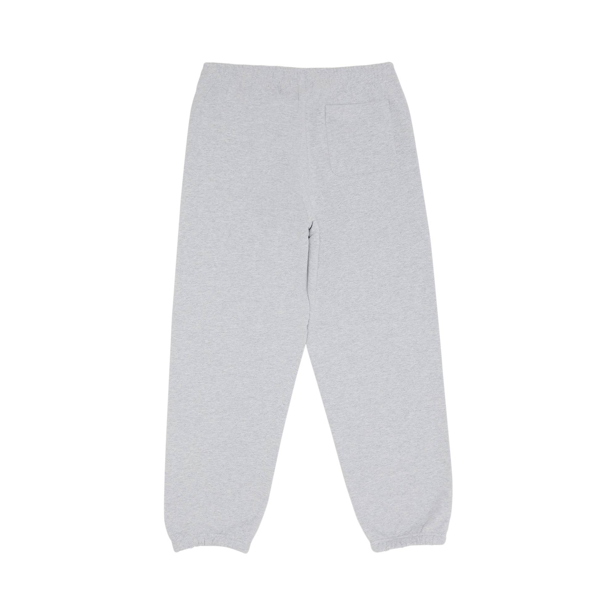 Supreme Satin Appliqué Sweatpant 'Ash Grey' - 2