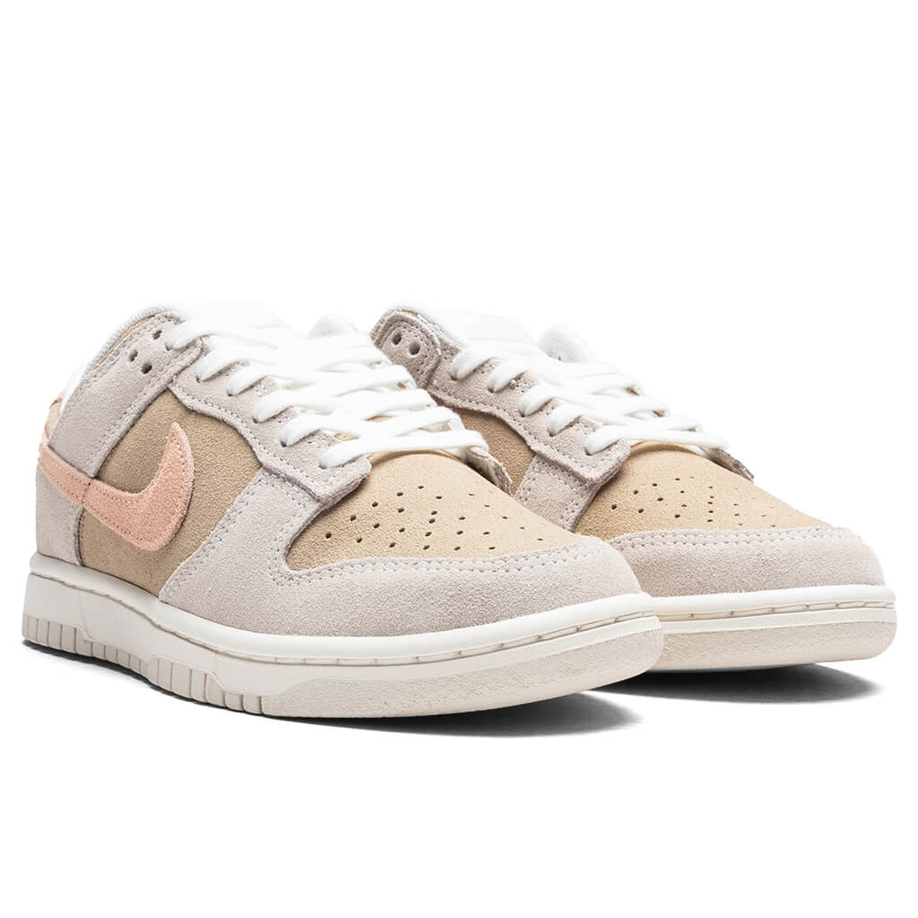 WOMEN'S DUNK LOW - PHANTOM/WASHED CORAL/PARACHUTE BEIGE - 2