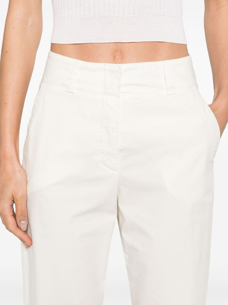 cuffed cropped trousers 5