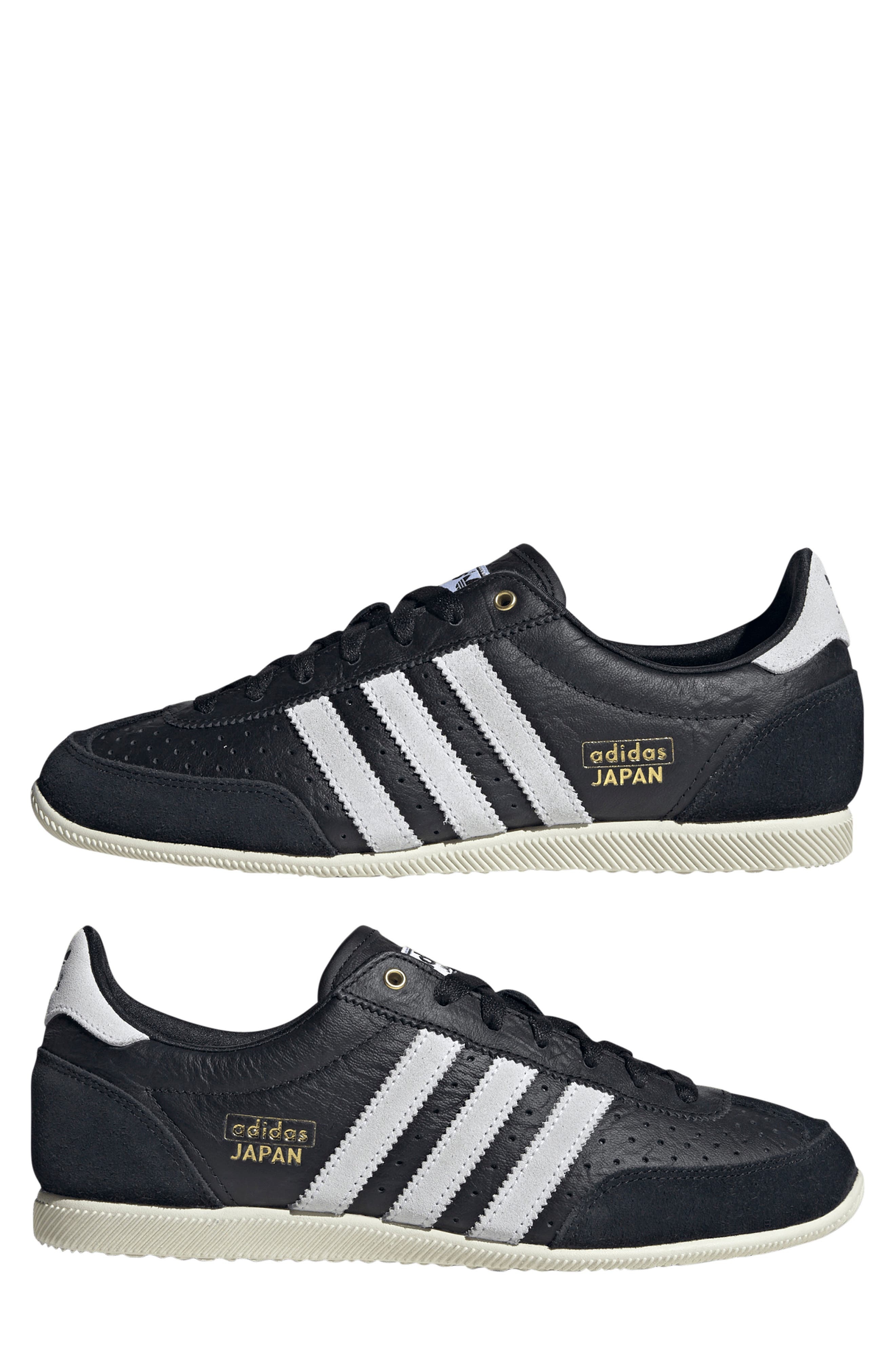 adidas Japan Low Top Sneaker in Cblack/ftw at Nordstrom - 7