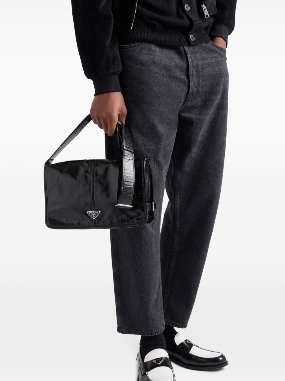 leather shoulder bag - 3