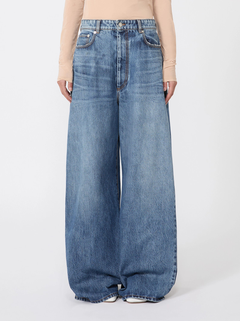 ANGRI Oversized low-waisted jeans - MIDNIGHTBLUE 3