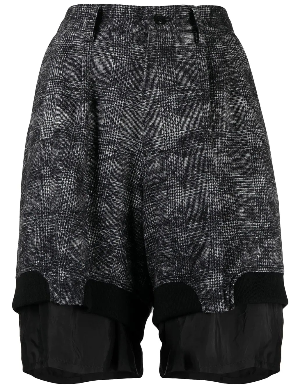 layered effect shorts - 1