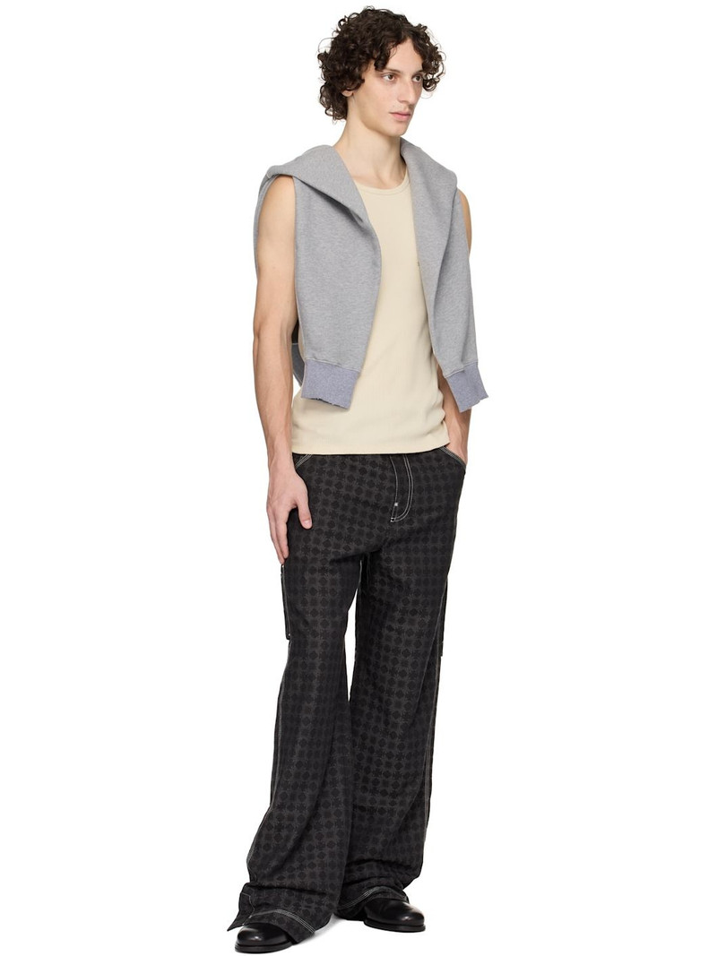 AMIRI Black MA Quad Work Trousers outlook