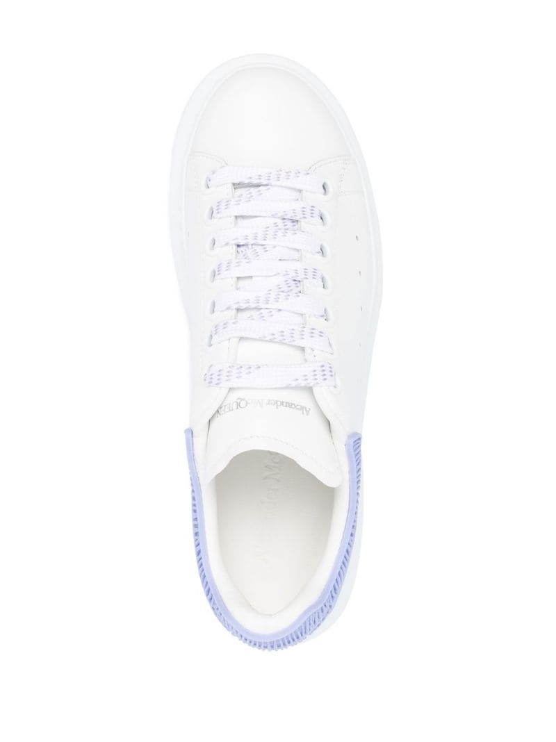 Oversized lace-up sneakers - 4