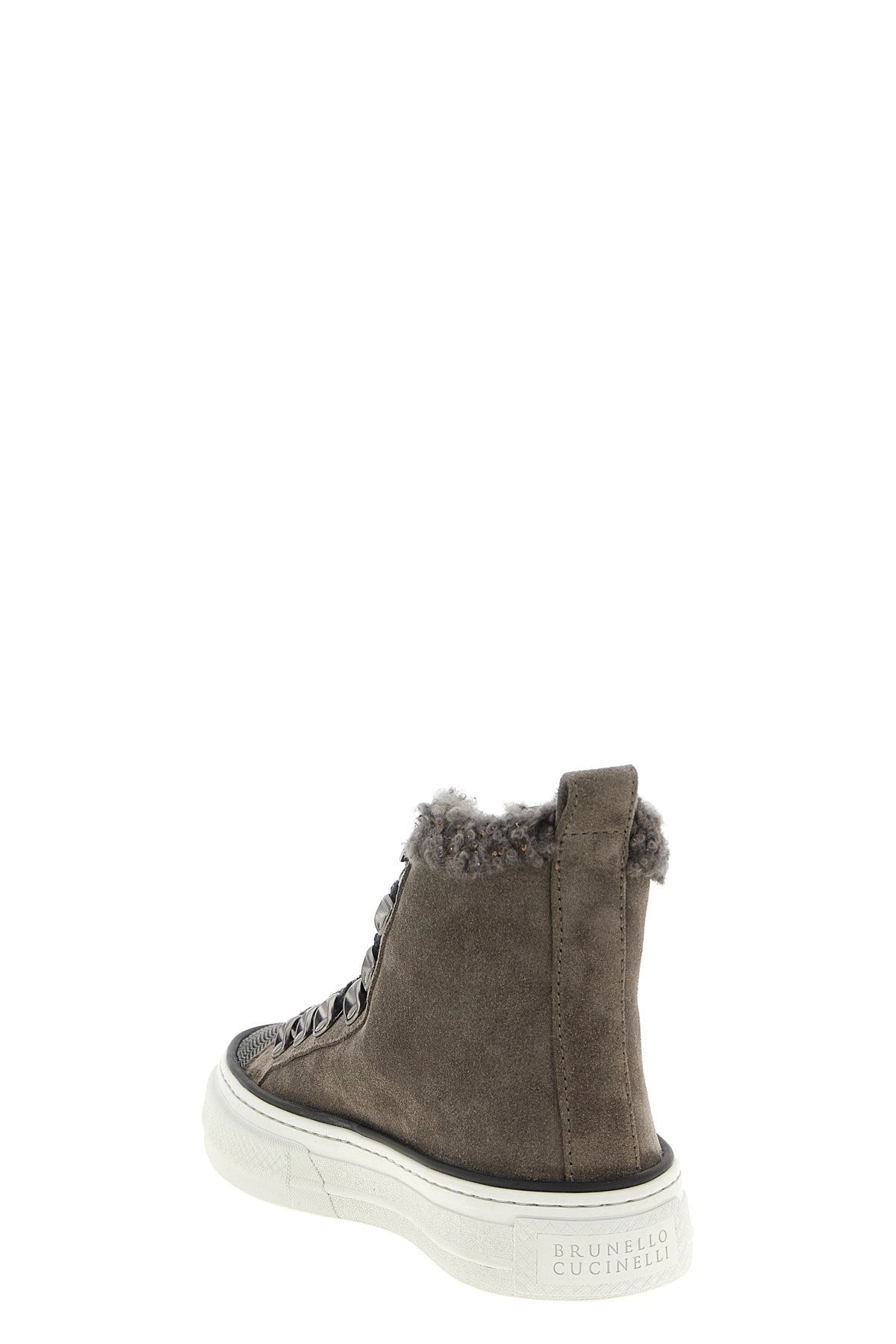 Brunello Cucinelli Women 'Precious Toe' Sneakers - 3