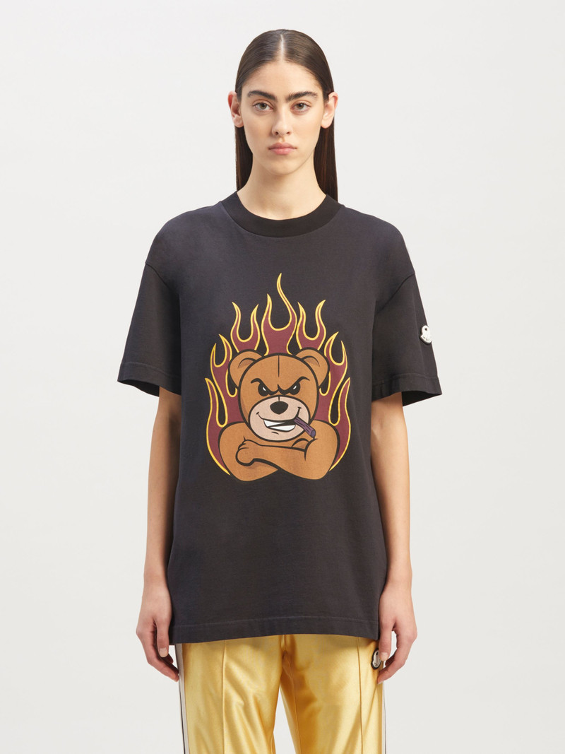 8 MONCLER PALM ANGELS T-SHIRT WITH BEAR 4