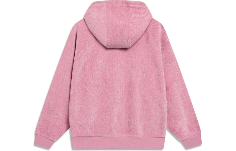 Li-Ning (WMNS) Li-Ning Basic Logo Hoodie 'Pink' AWDT030-2 outlook