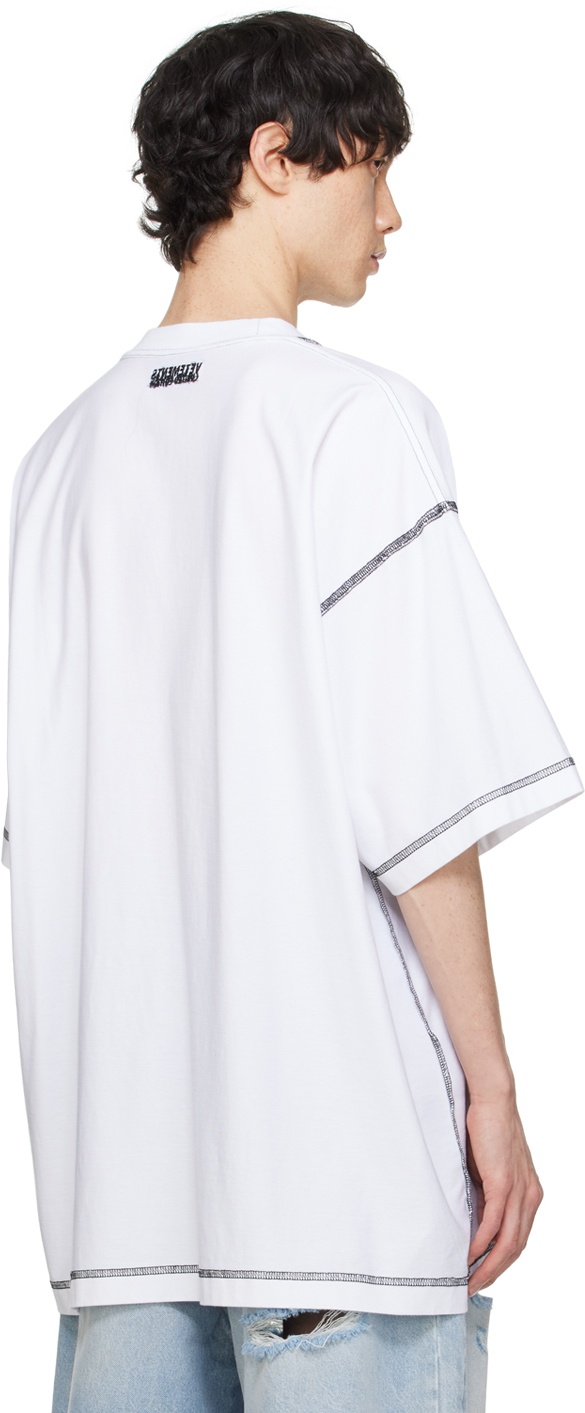 White Inside Out T-Shirt - 3