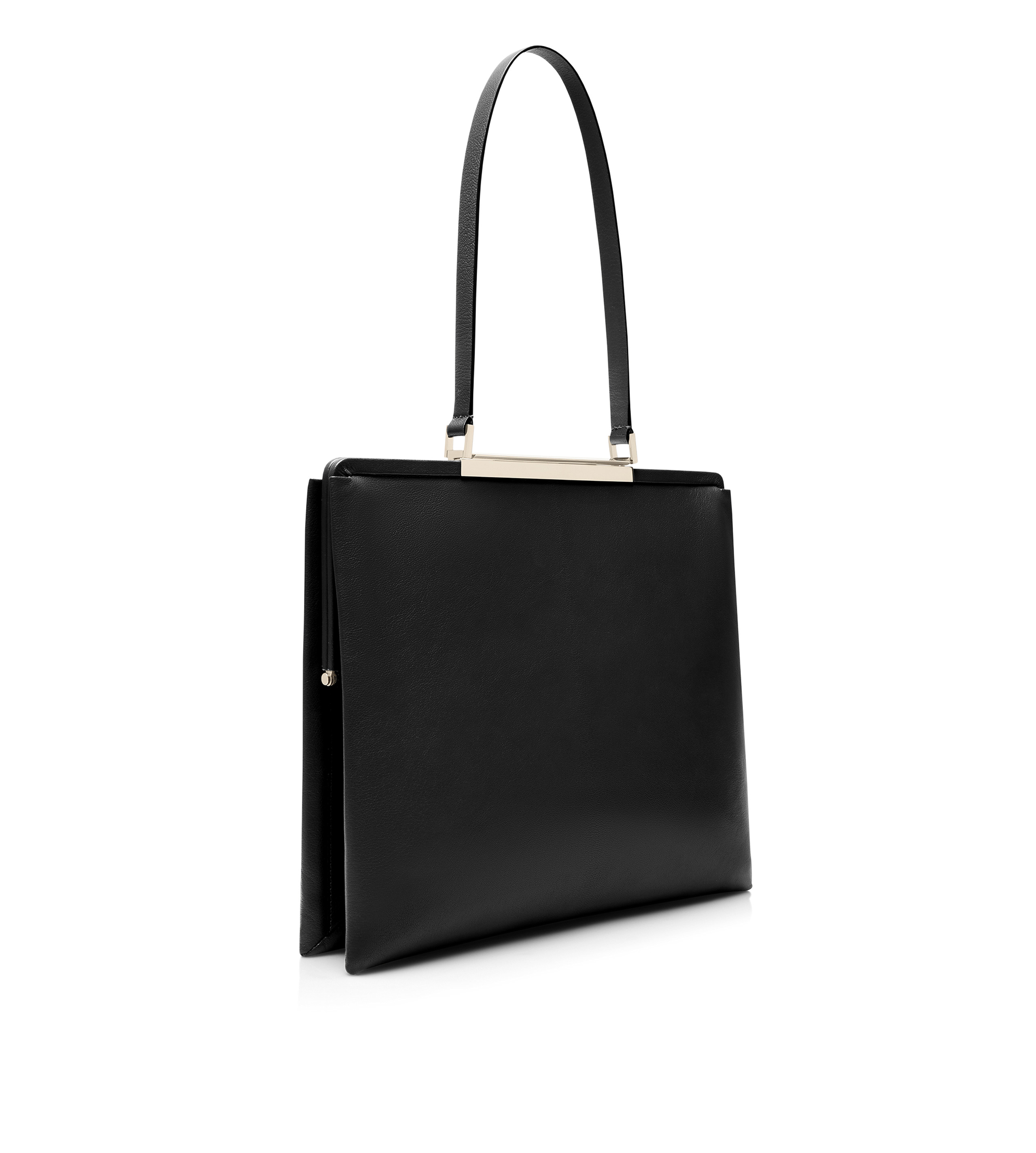 SUPPLE GRAIN LEATHER PATRICK SHOULDER BAG - 2