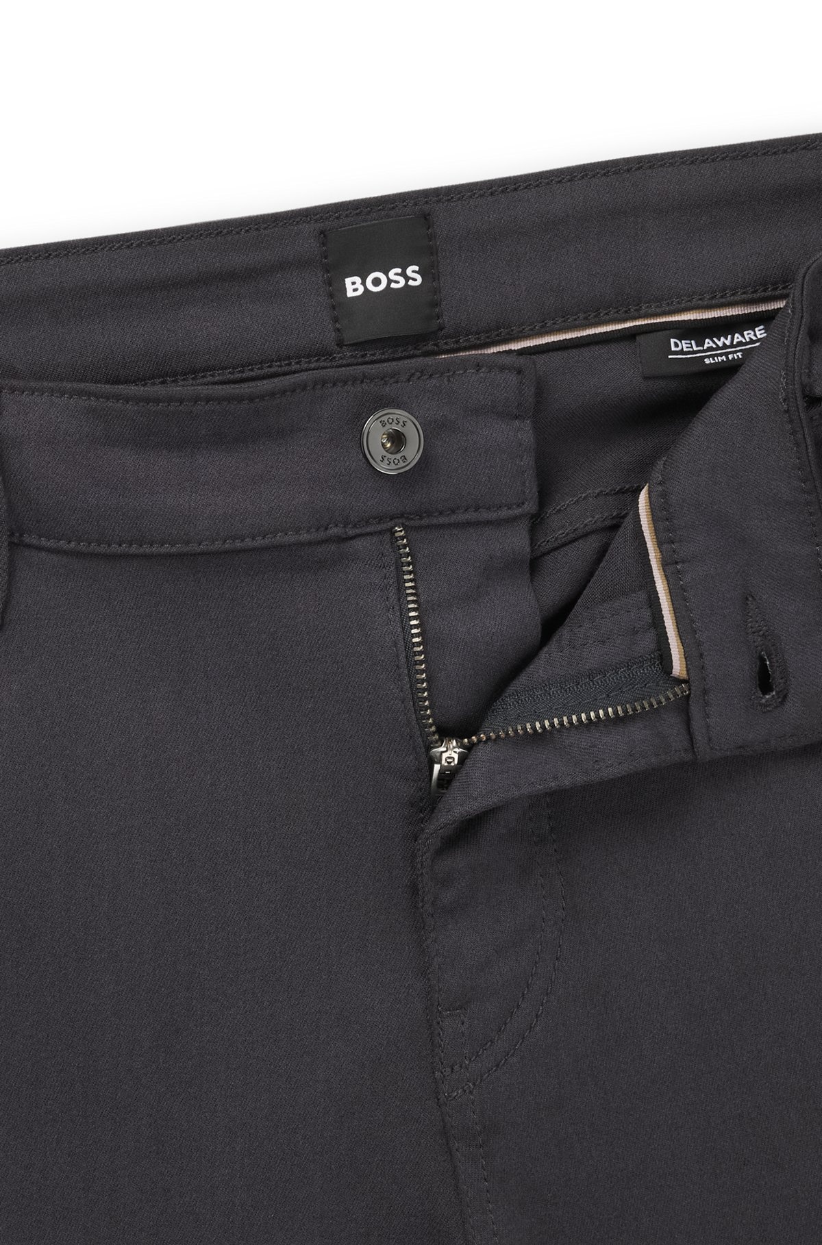 SLIM-FIT REGULAR-RISE JEANS IN PERFORMANCE DENIM - 2