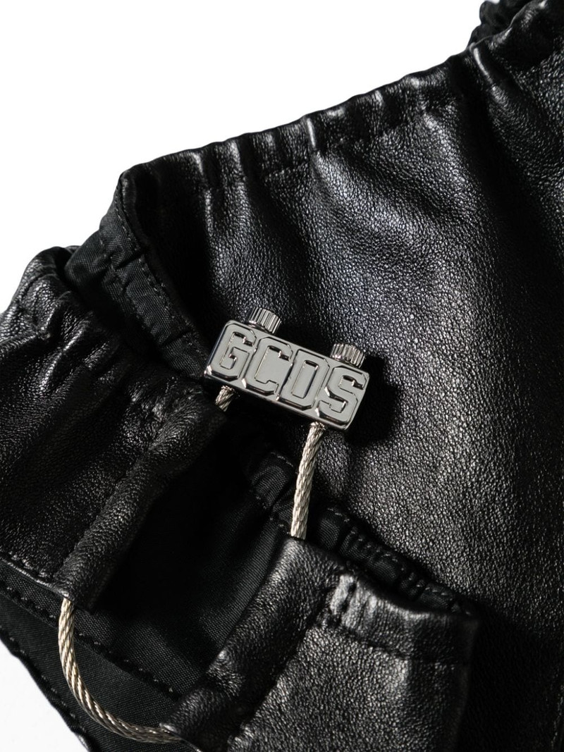 logo-plaque leather briefs 3