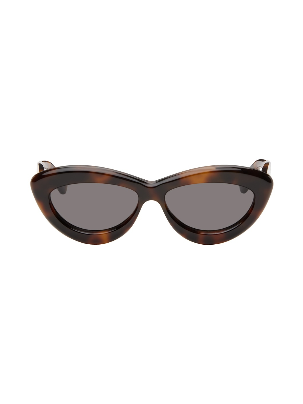 Tortoiseshell Cat-Eye Sunglasses - 1