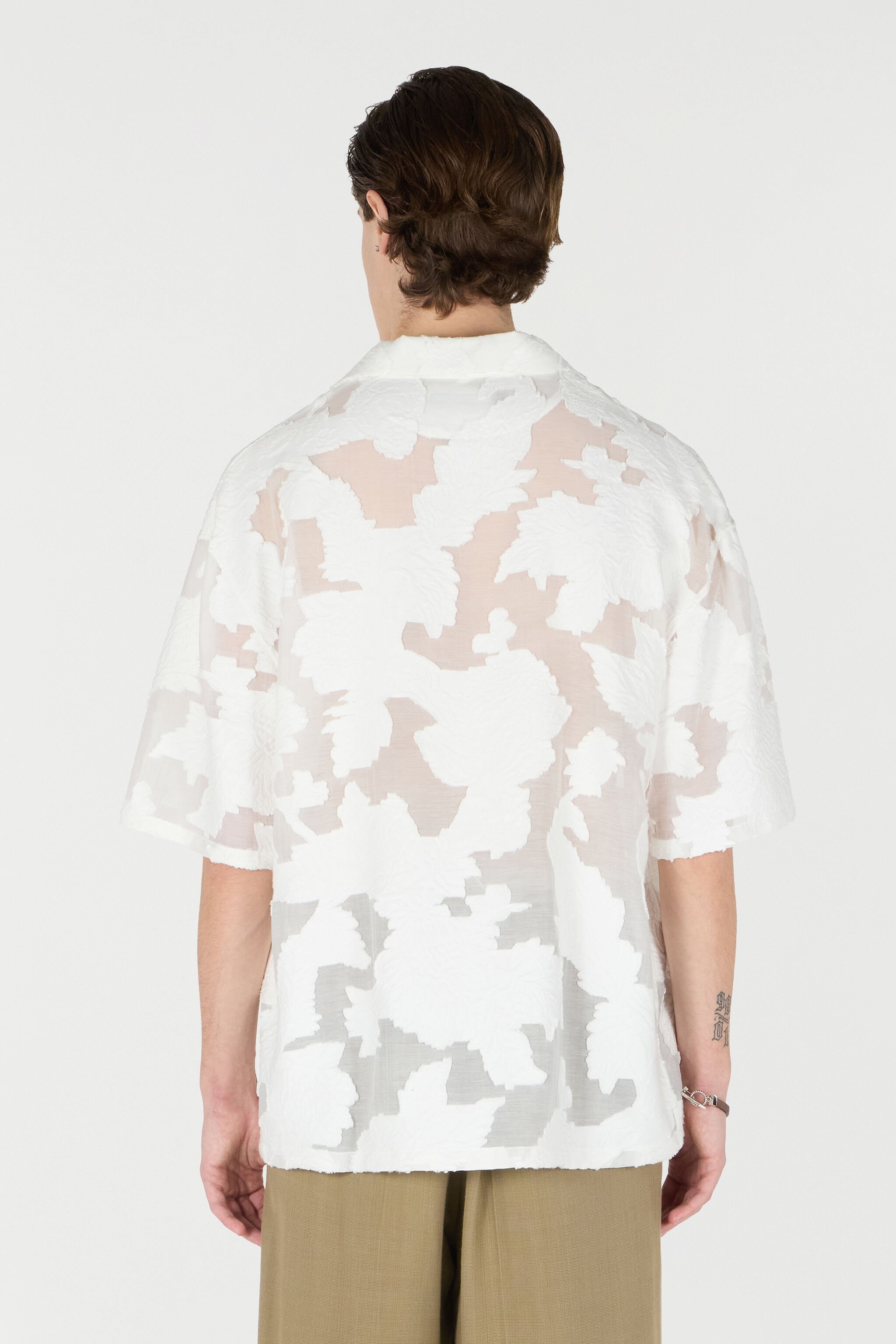 Bowling Shirt With Floral Pattern - 4