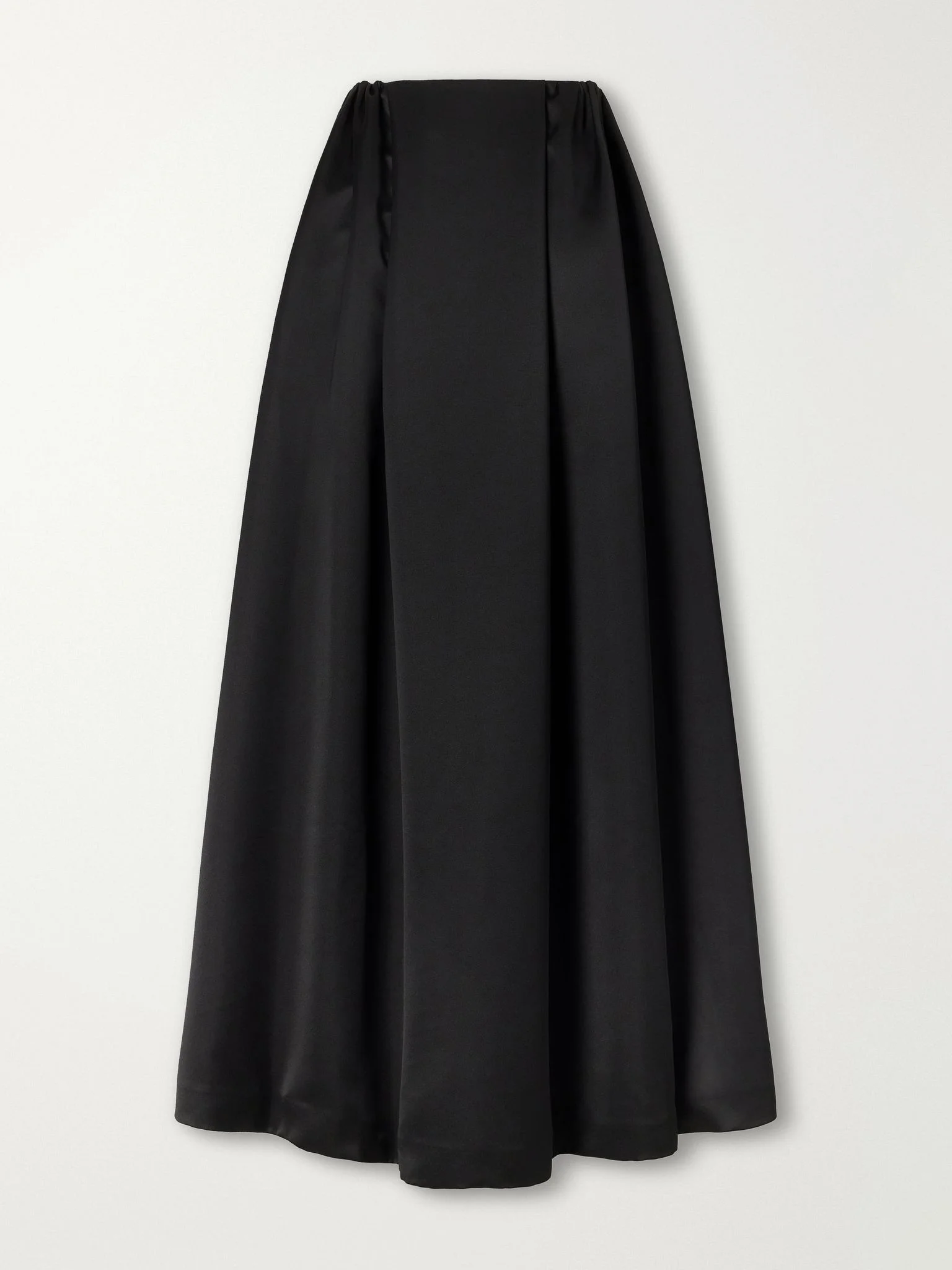 Callum taffeta maxi skirt Black - 1