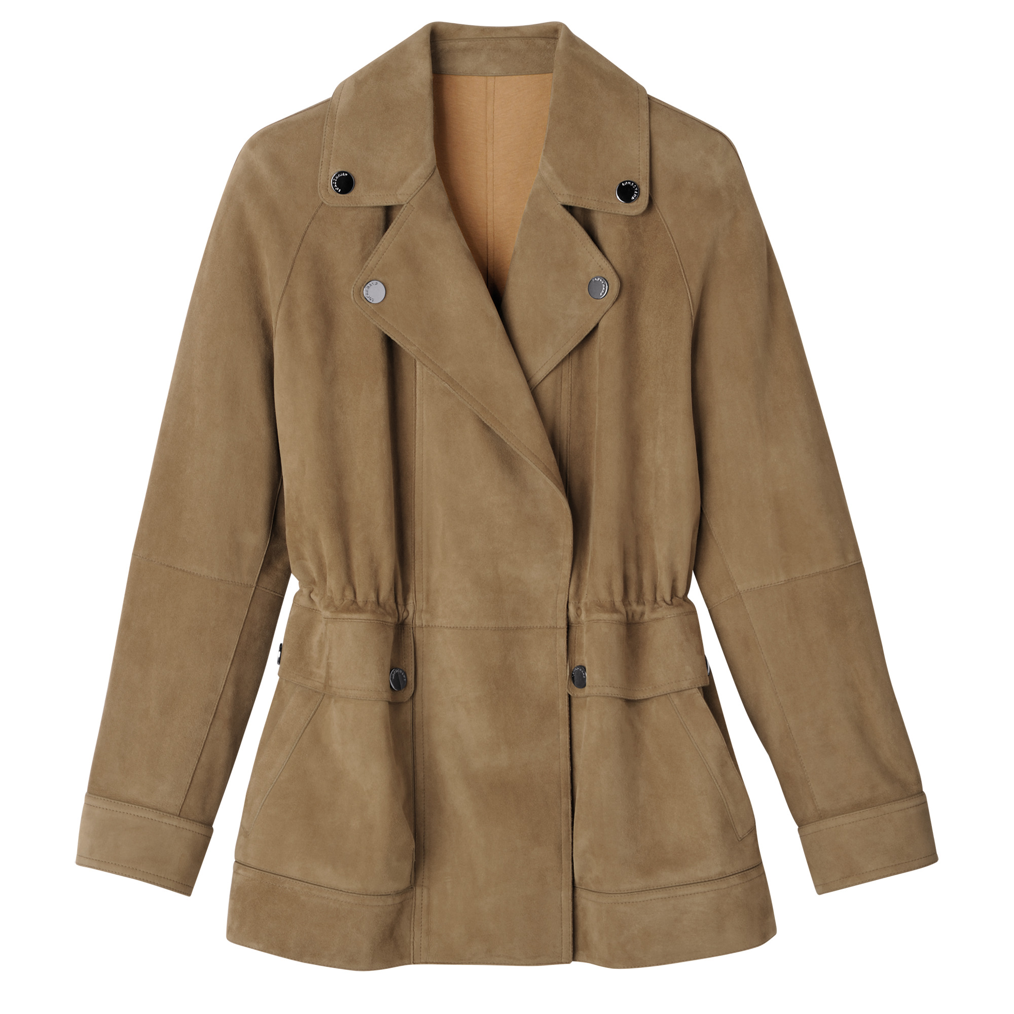 Spring/Summer 2023 Collection Jacket Khaki - Leather - 1