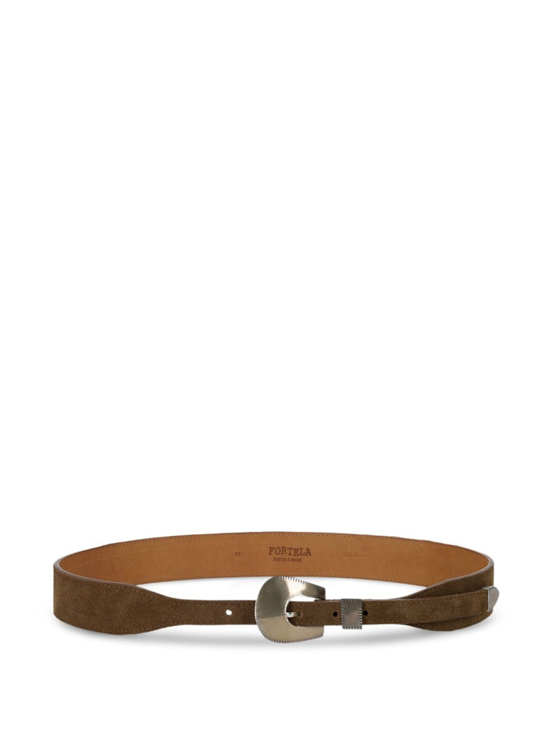 FORTELA Alabama suede belt outlook