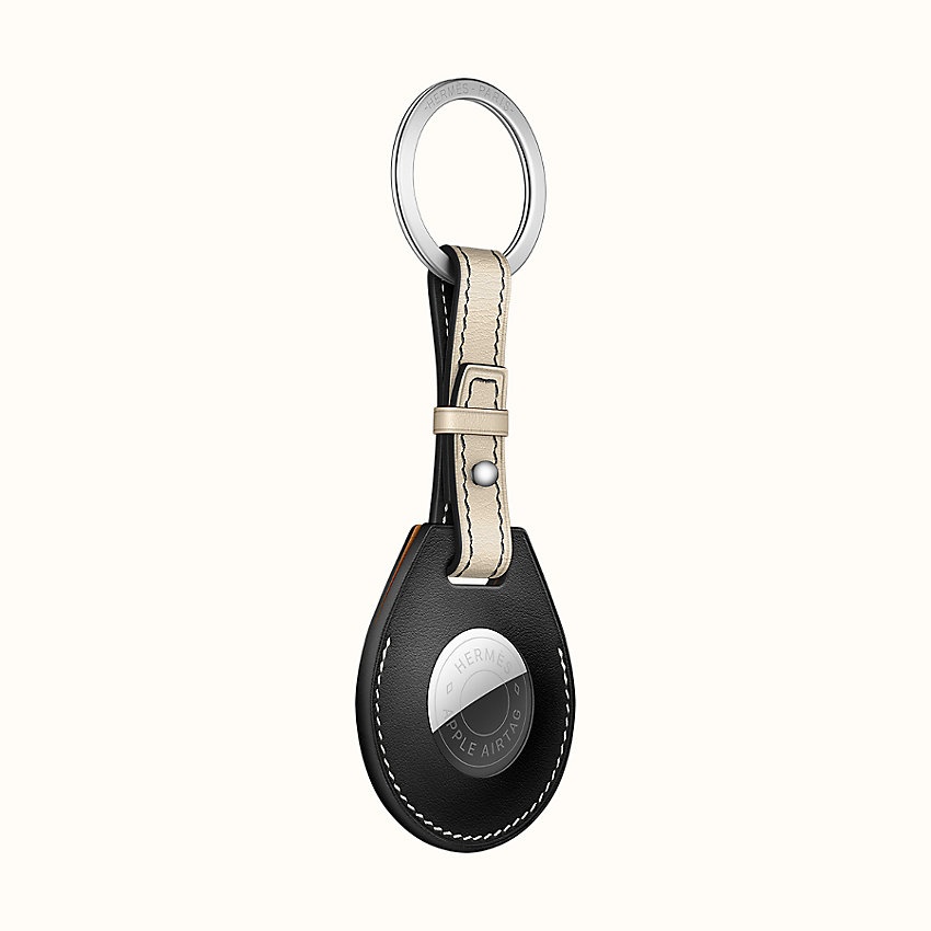 キーホルダー・キーリング HERMES Apple AirTag key ring Apple AirTag Hermès key ring | Hermès Singapore