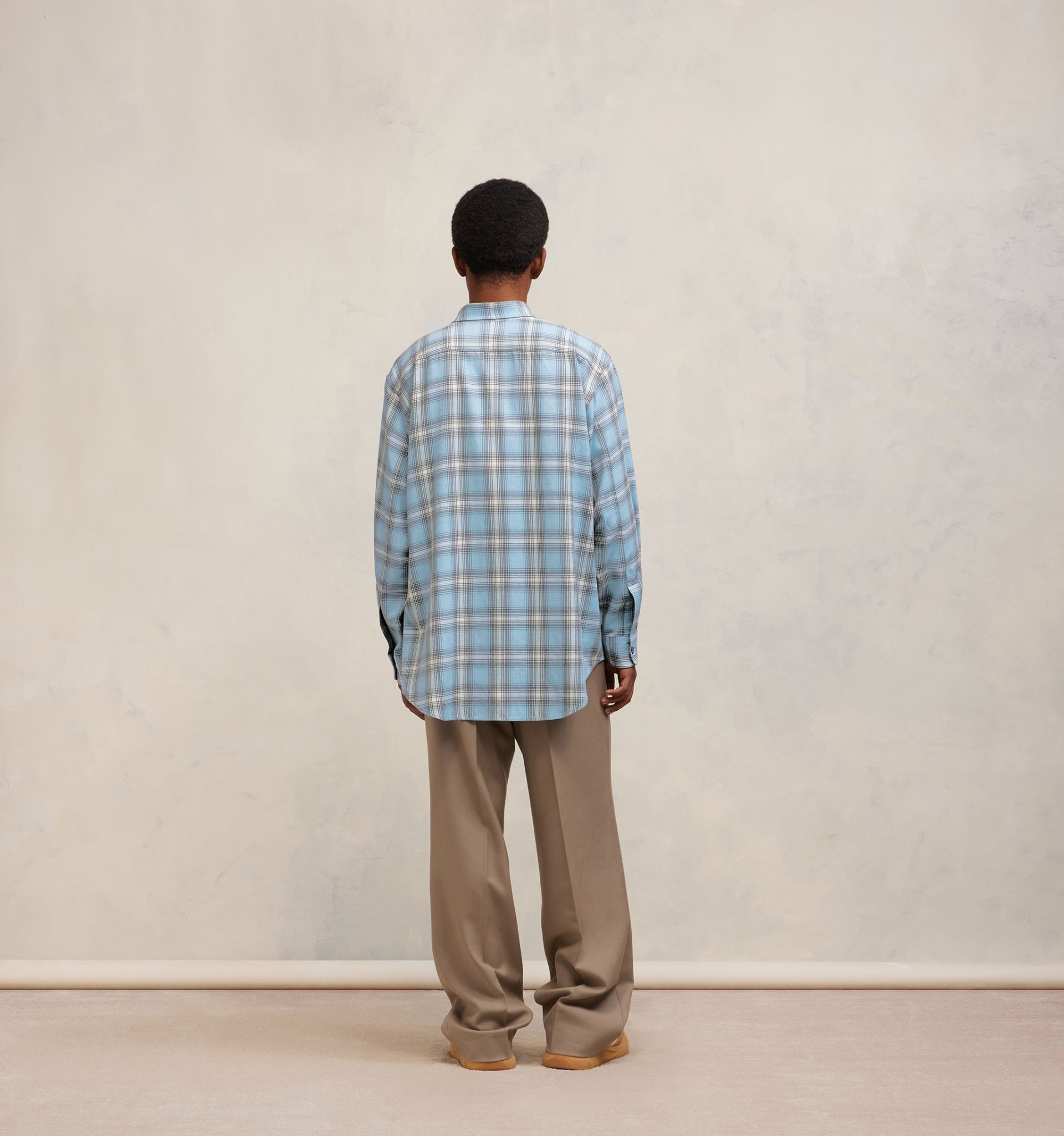 Oversize Overshirt With Patch Pocket - 5