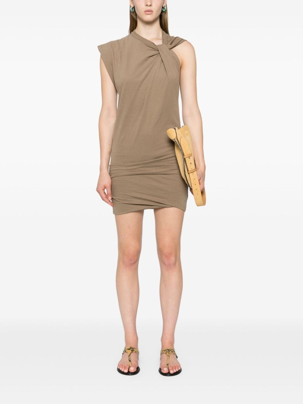 Leany asymmetric T-shirt dress - 2