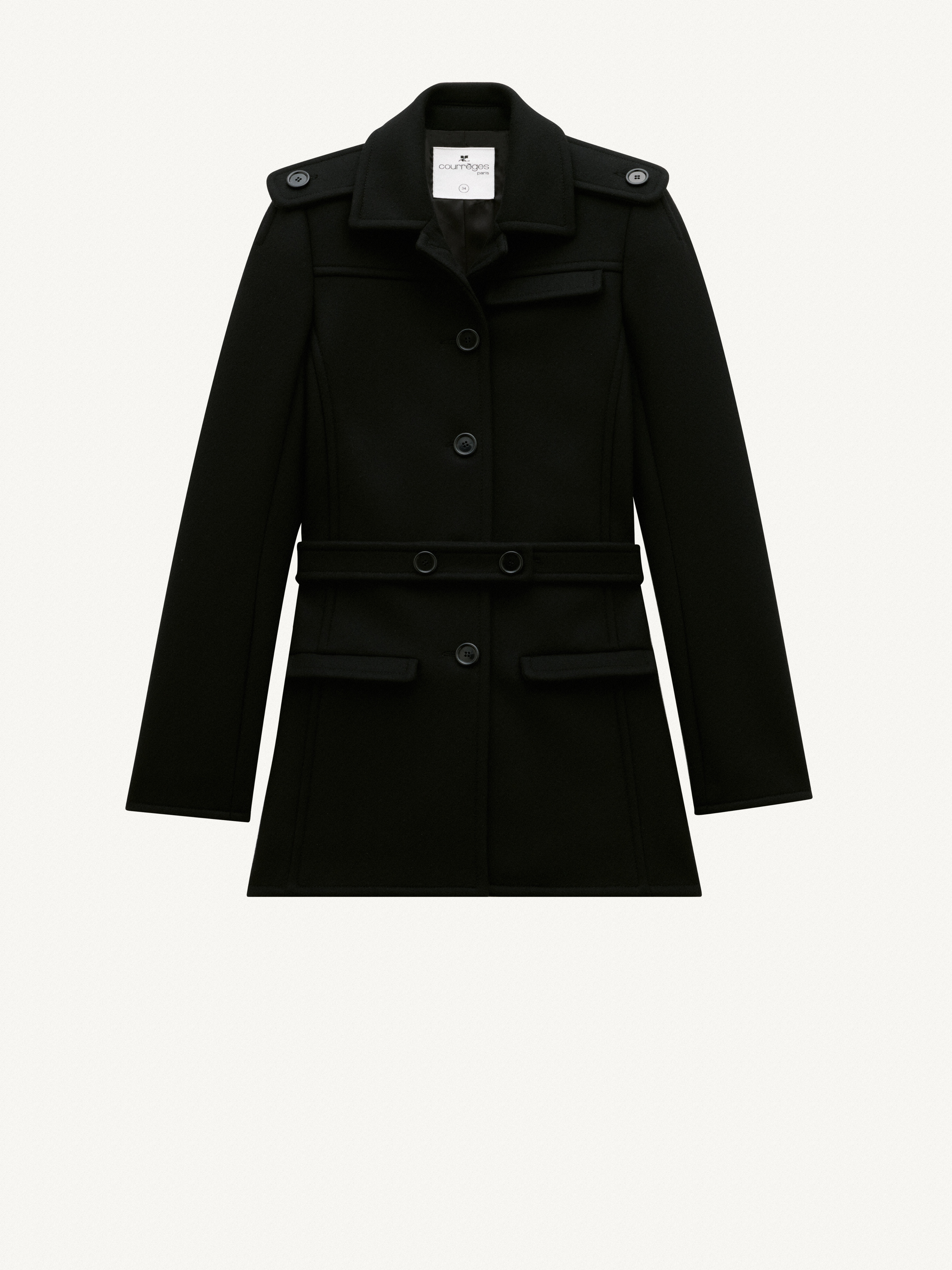 HERITAGE WOOL COAT - 1