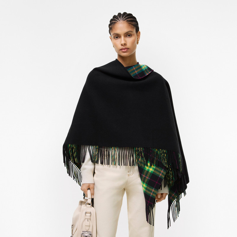 Burberry Wool Blanket Cape outlook