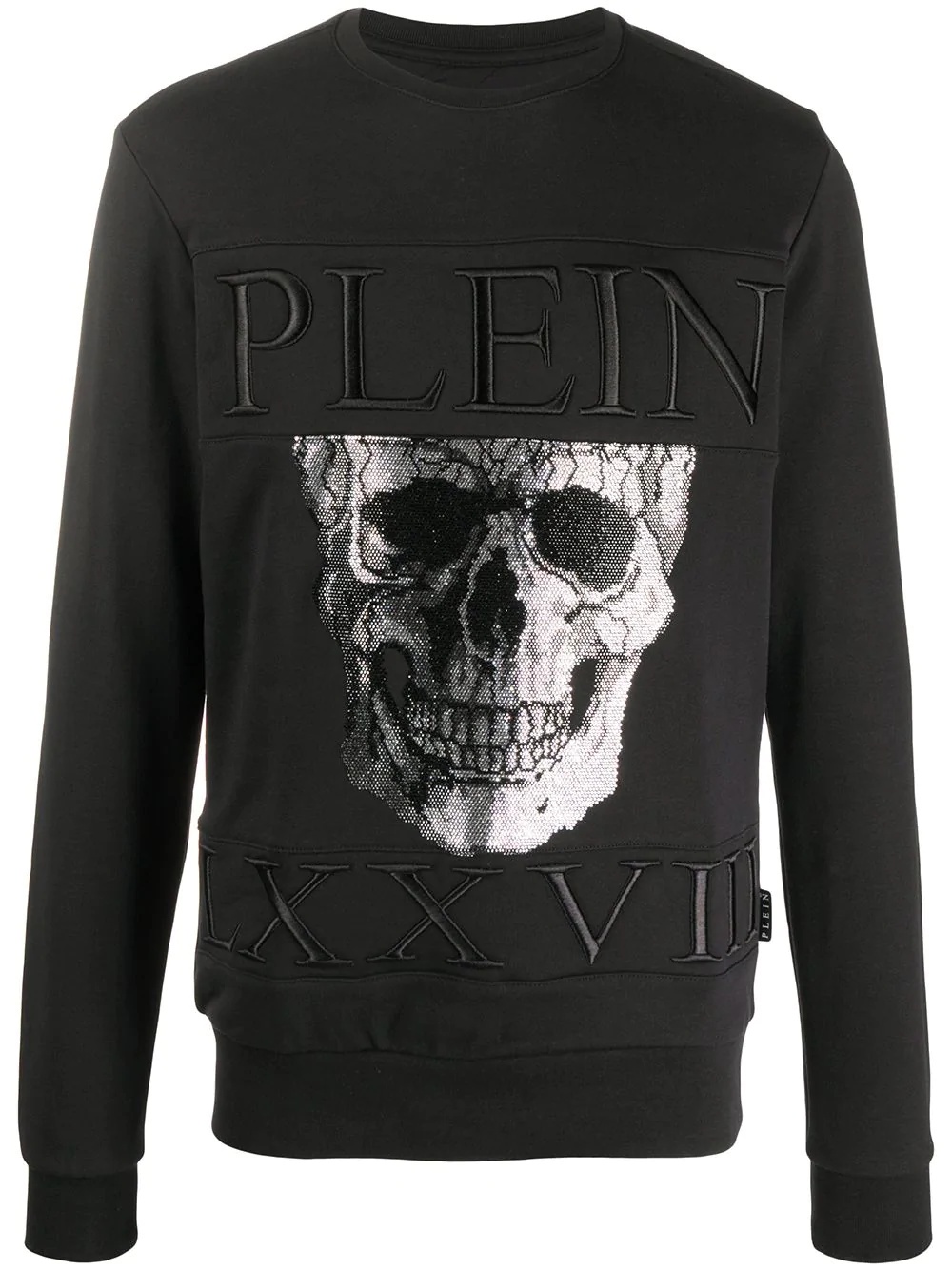 Imperial Plein-print cotton sweatshirt - 1