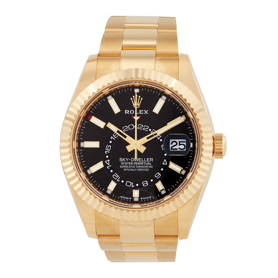 Rolex Sky-Dweller GMT Automatic Chronometer Black Dial Men's Watch 336938-0002 - 4