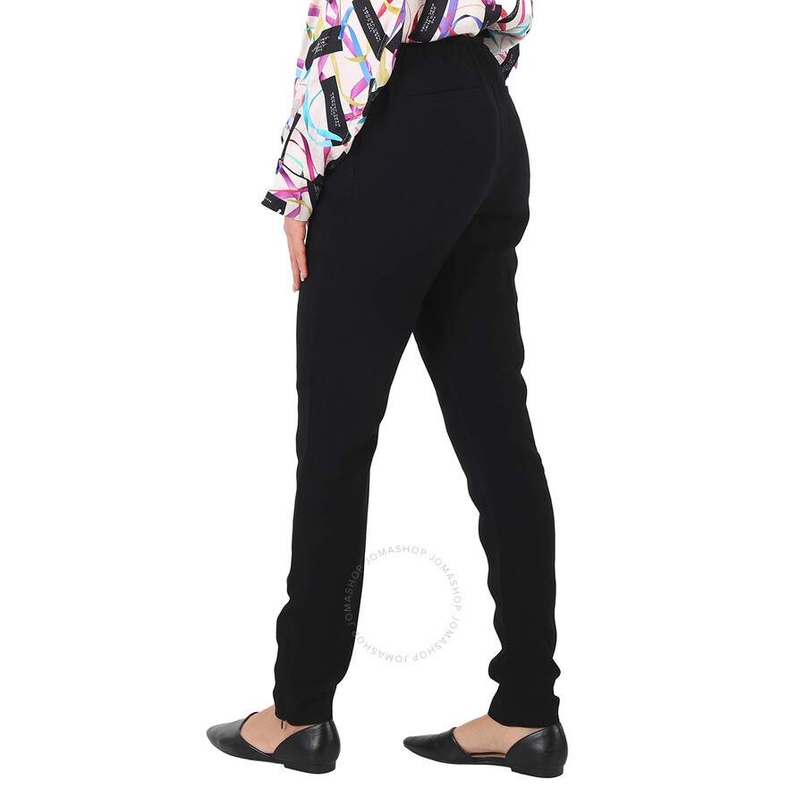 Burberry Ladies Black Custom Fit Monogram Motif Jogging Pants - 3