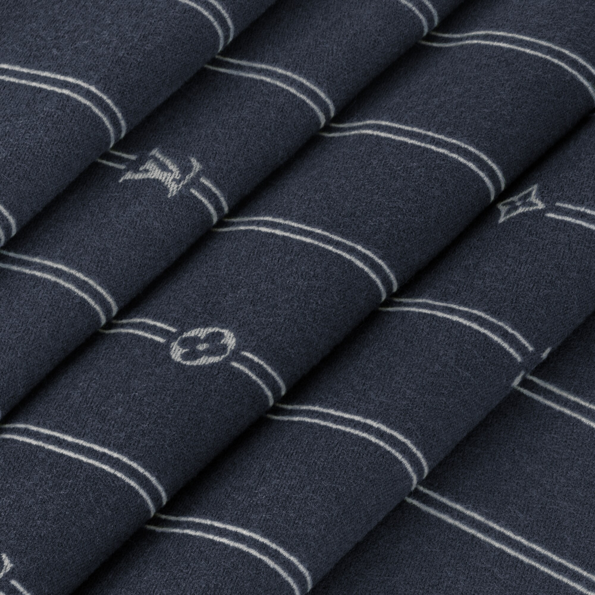 Monogram Stripes Scarf - 2
