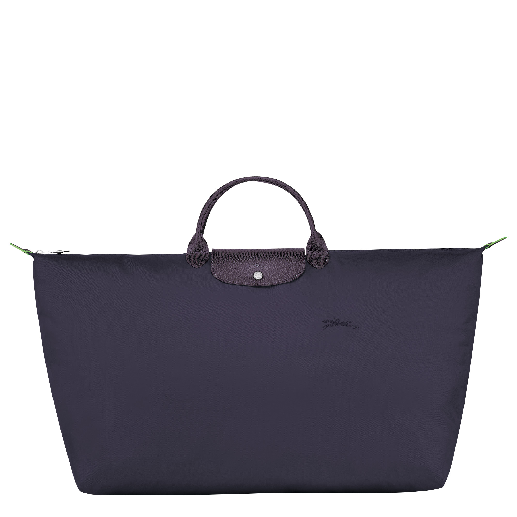 Le Pliage Green M Travel bag Bilberry - Recycled canvas - 1