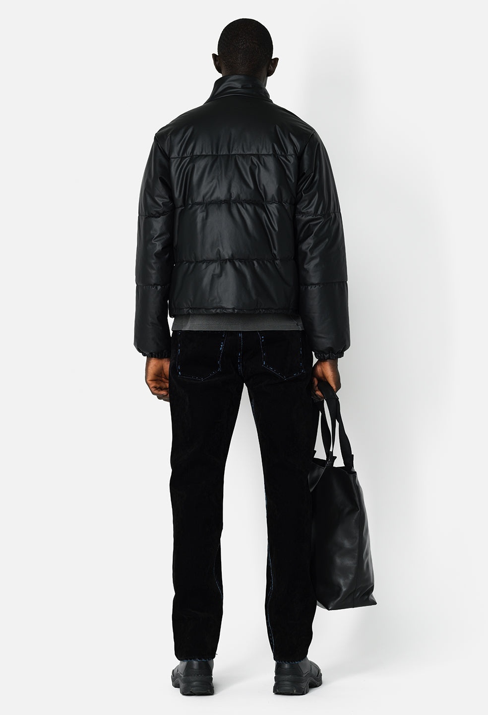 LEATHER PICO PUFFER - 6