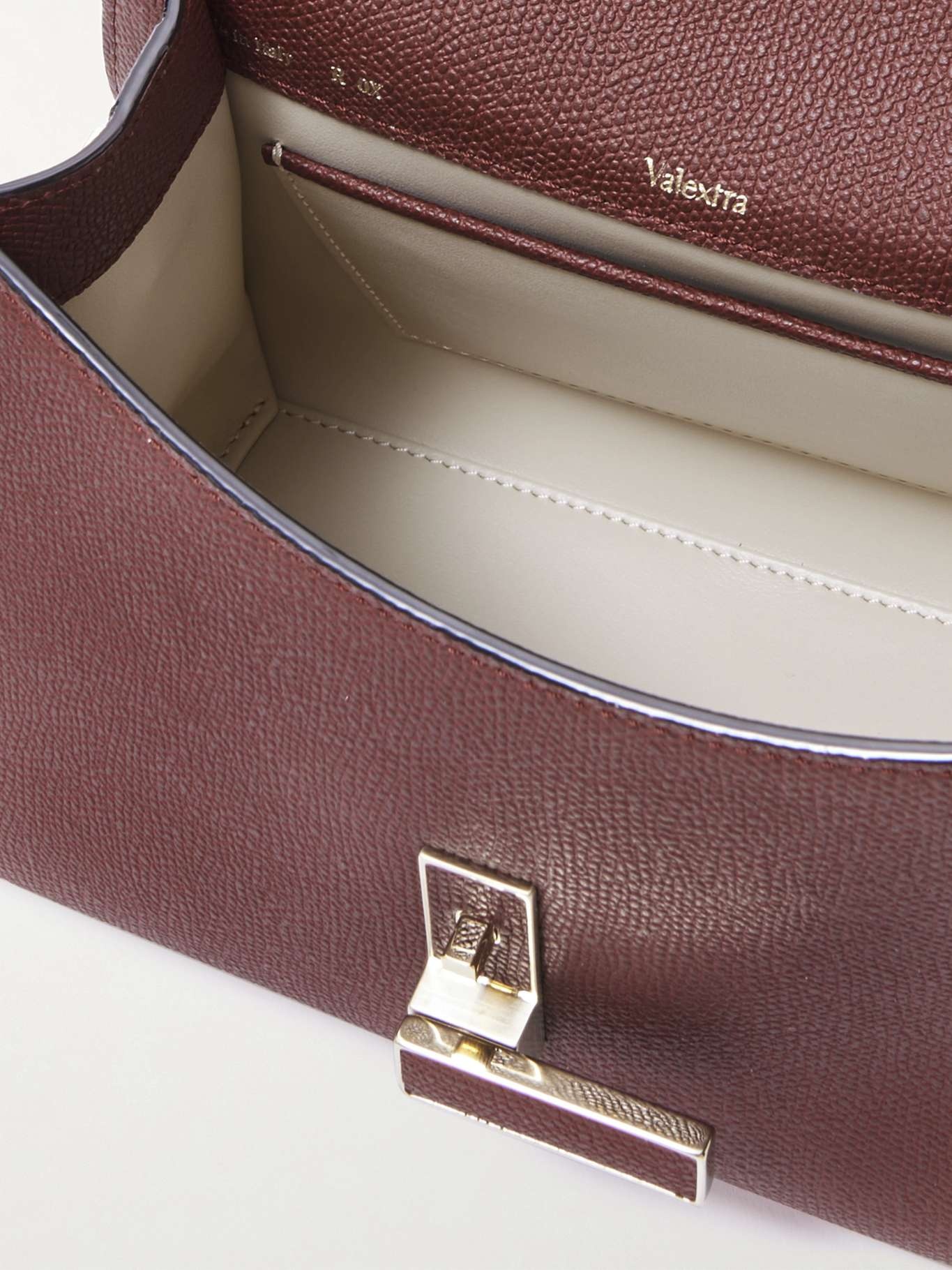 Iside mini textured-leather shoulder bag - 5