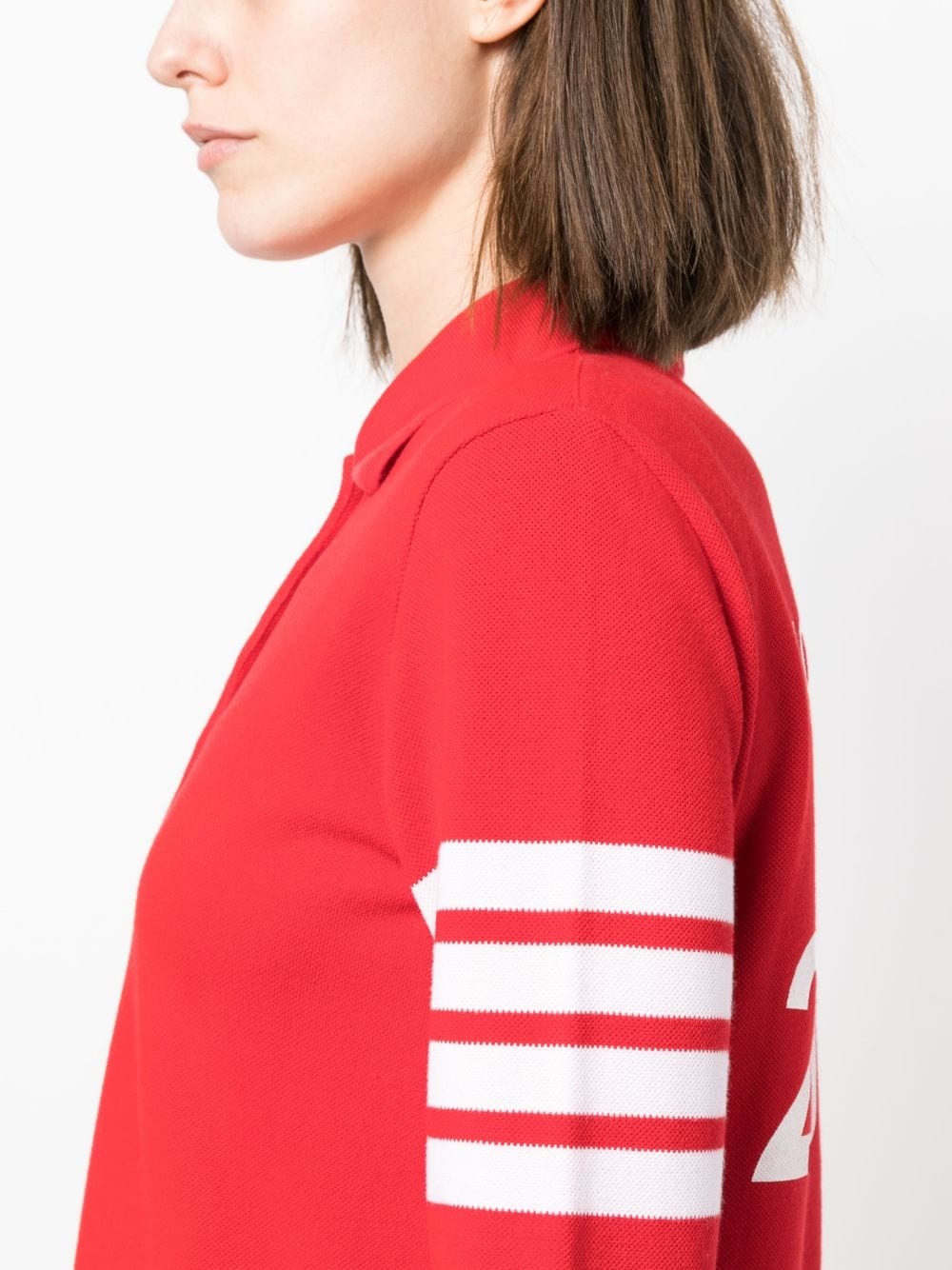 4-Bar long-sleeved polo shirt - 5