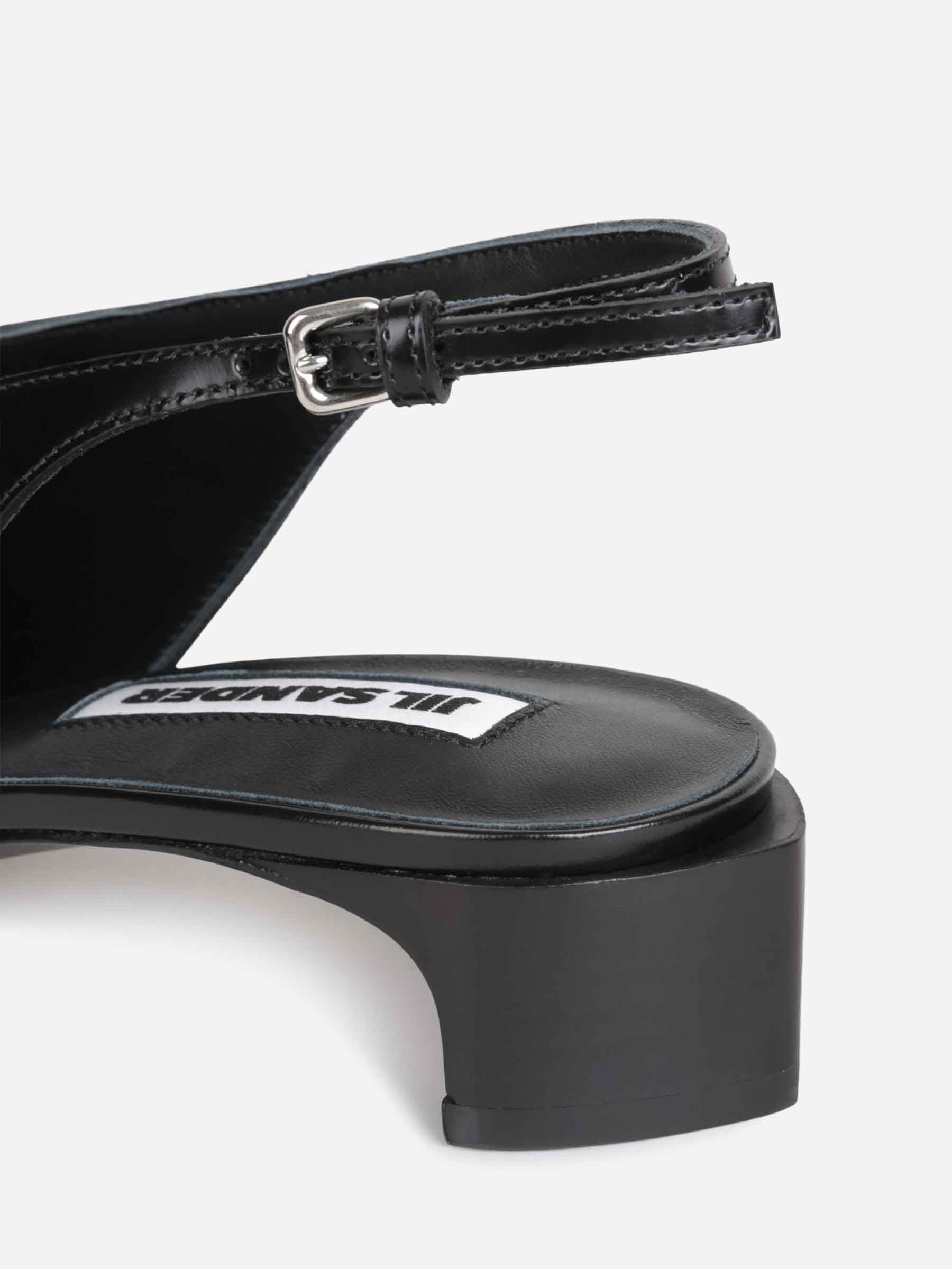 SLINGBACK SPAZZOLATO LEATHER - 3