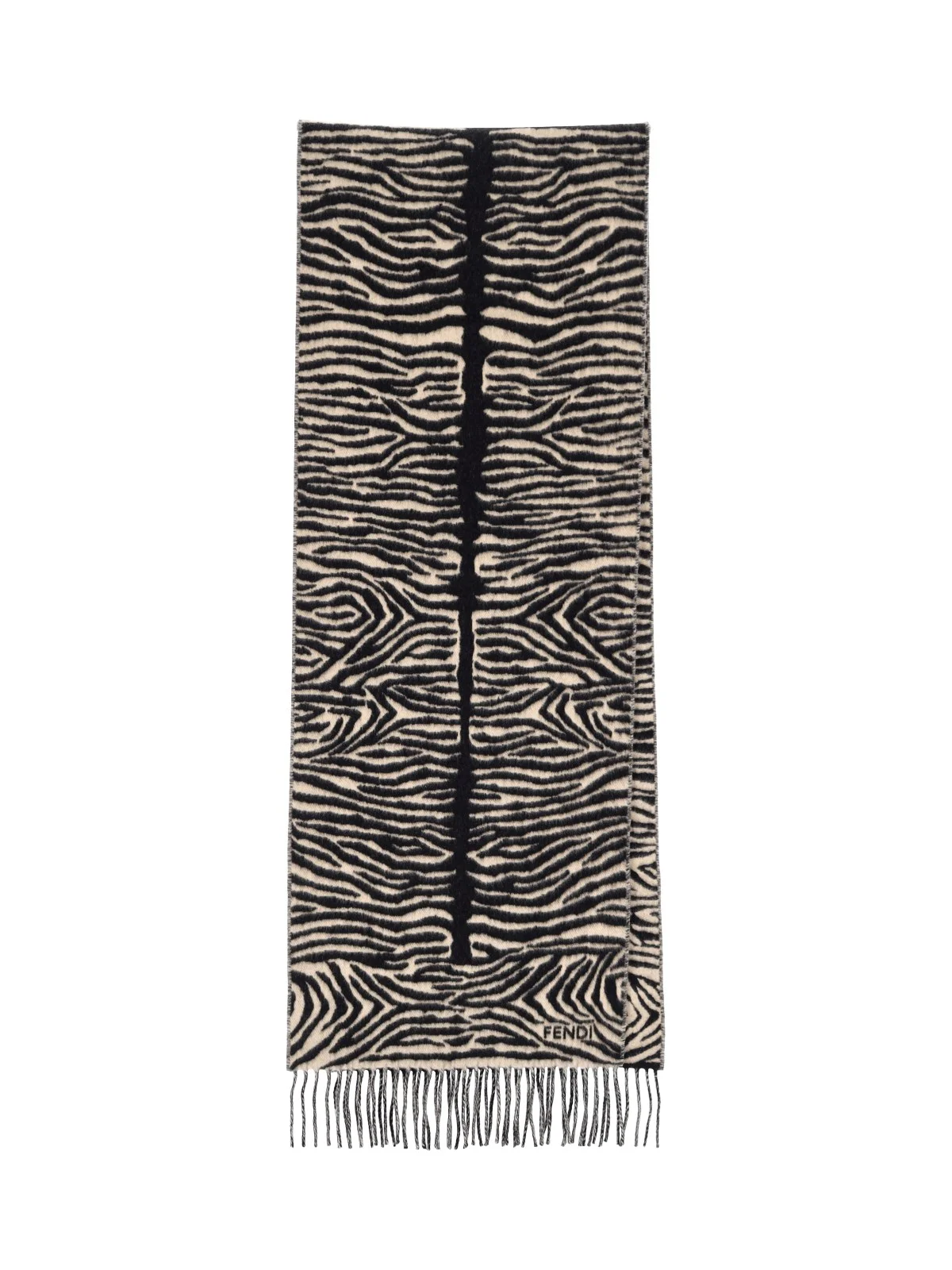 ANIMALIER WOOL SCARF - 1