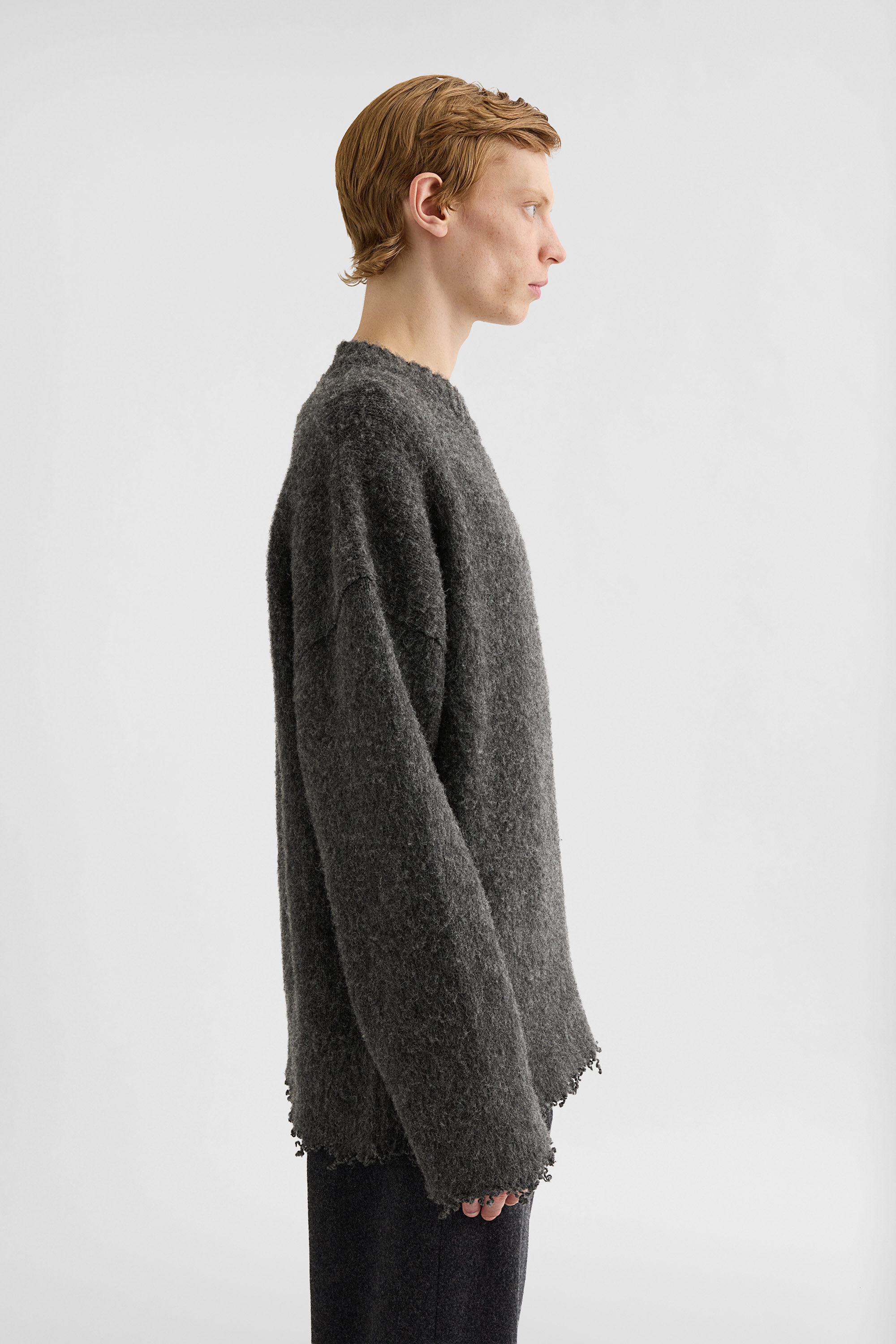 Wool Crew-Neck Sweater - 3
