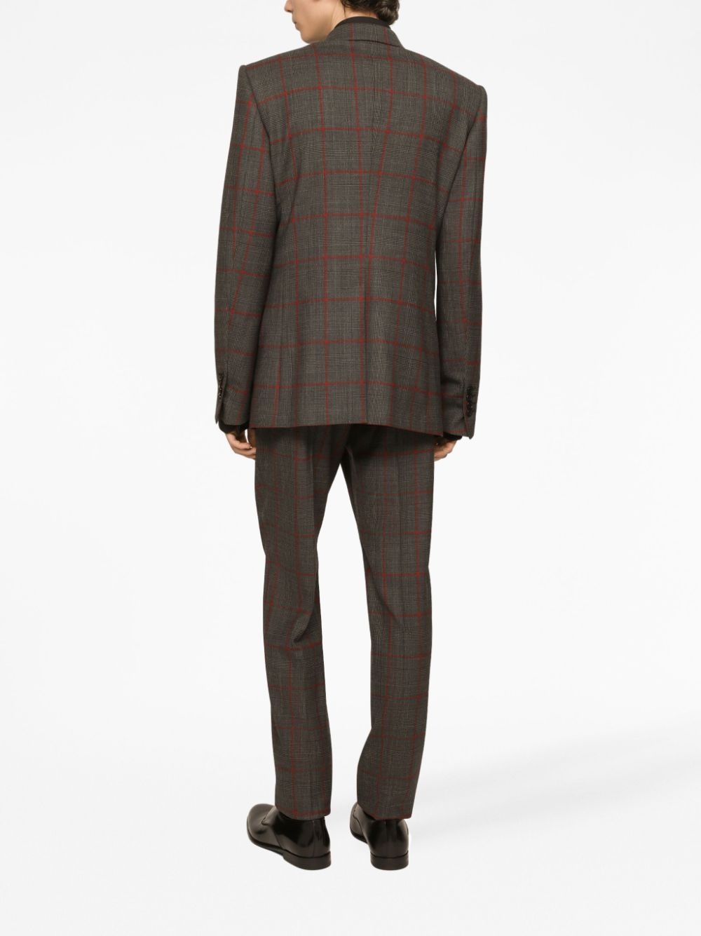 double-breasted three-piece suit - 3
