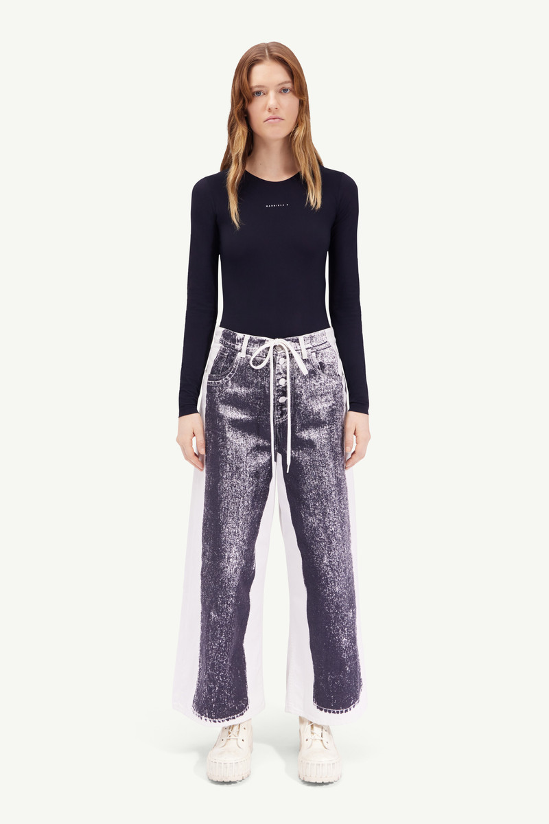 MM6 Maison Margiela High neck bodysuit outlook